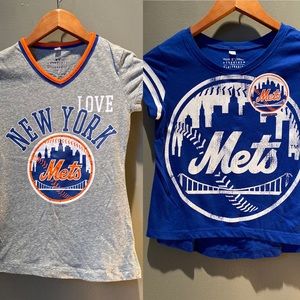 5th & Ocean Girls Mets T Shirts